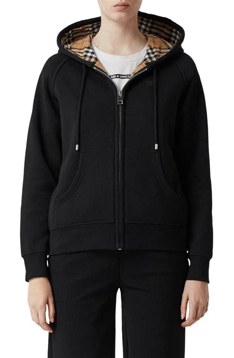 burberry hackfall vintage check hoodie